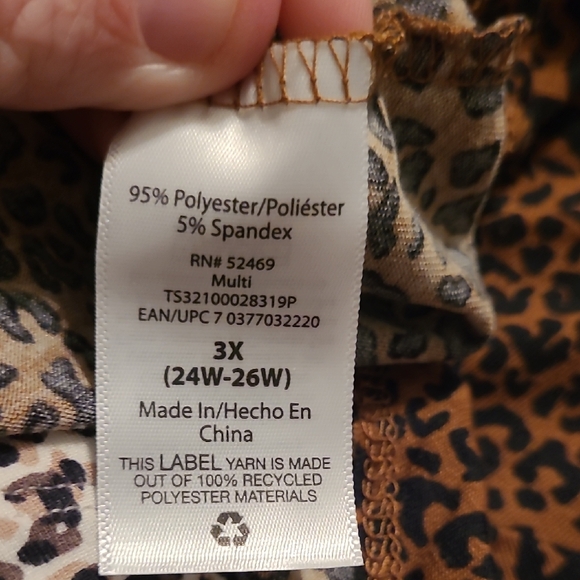 Terra & Sky Brown Leopard Print Dress - Picture 9 of 9